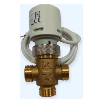 SME-06N220Pi-3W-DN25-KVS 10 клапан 3-х ходовой с приводом