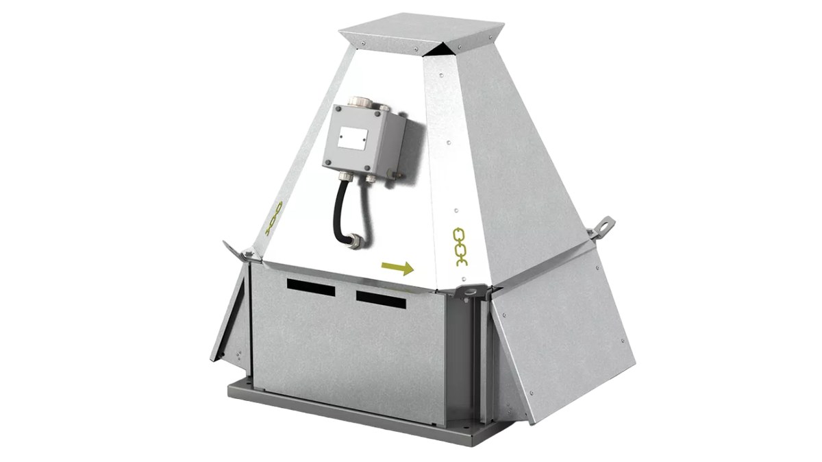 Вентилятор крышный дымоудаления УКРОС-ДУ