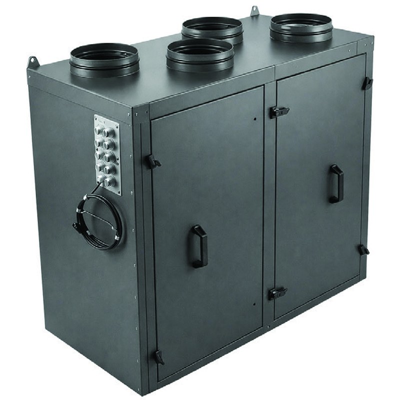 Приточно-вытяжная установка с роторным рекуператором RWN-RR-3700(30m)-ЕС-W-Compact(N)