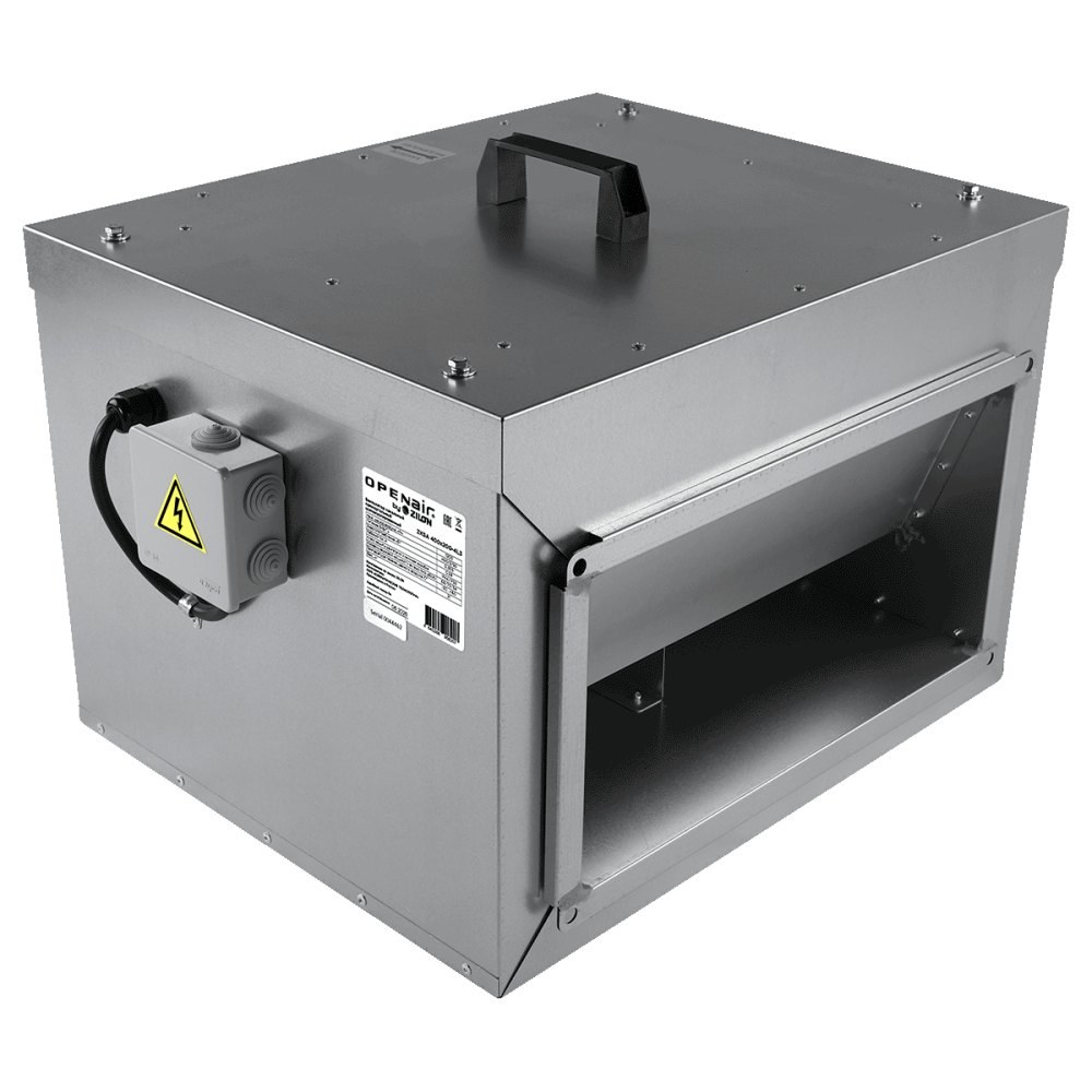 Звукоизолированный прямоугольный канальный вентилятор ZILON ZKSA 700x400-4L3